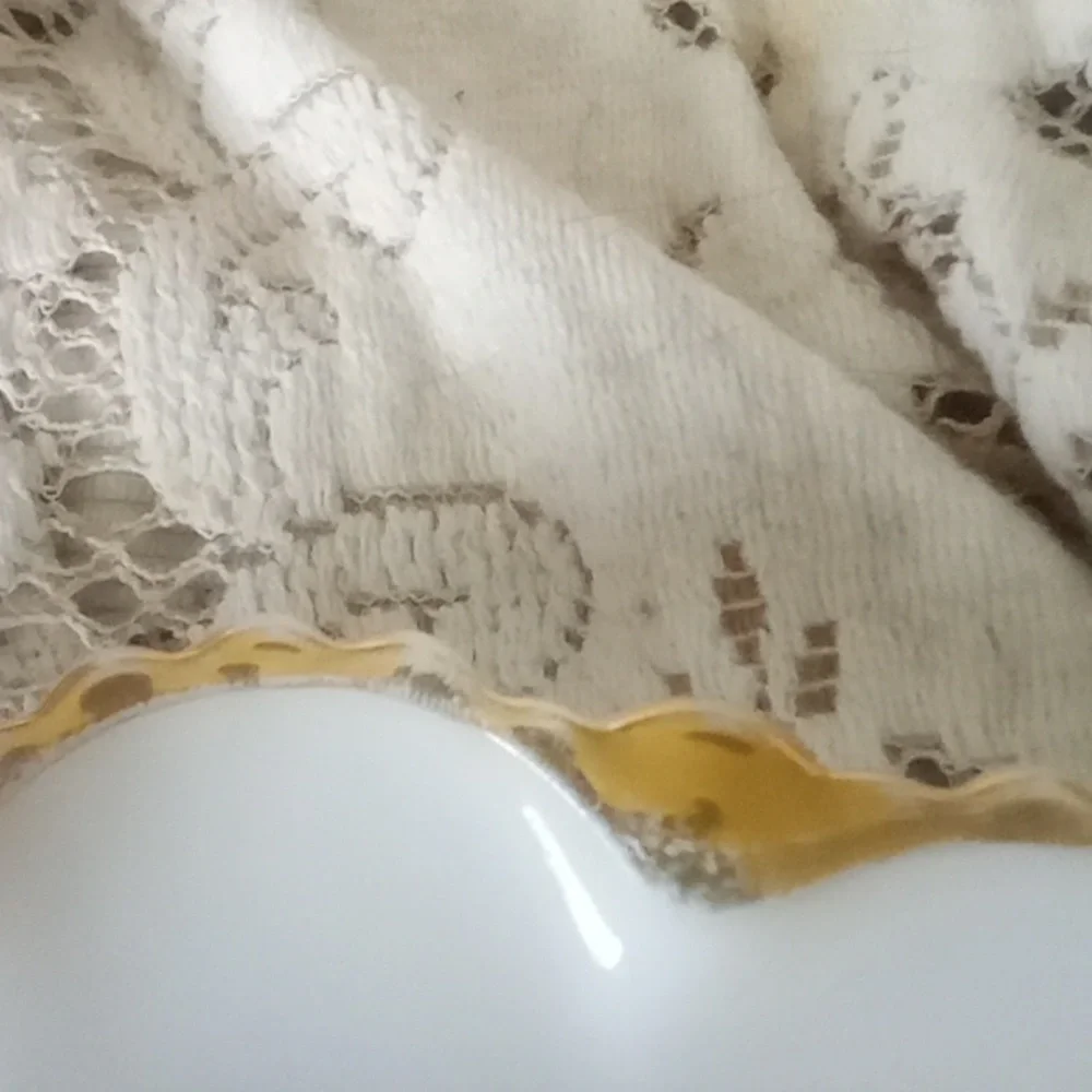 Vintage Anchor Hocking milk glass relish dish 1950's